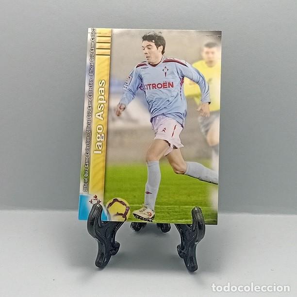 Cromos de F&uacute;tbol: 1323 + IAGO ASPAS CELTA DE VIGO CROMO FICHA OFFICIAL QUIZ GAME COLLECTION MUNDICROMO 2009 2010 MC UH