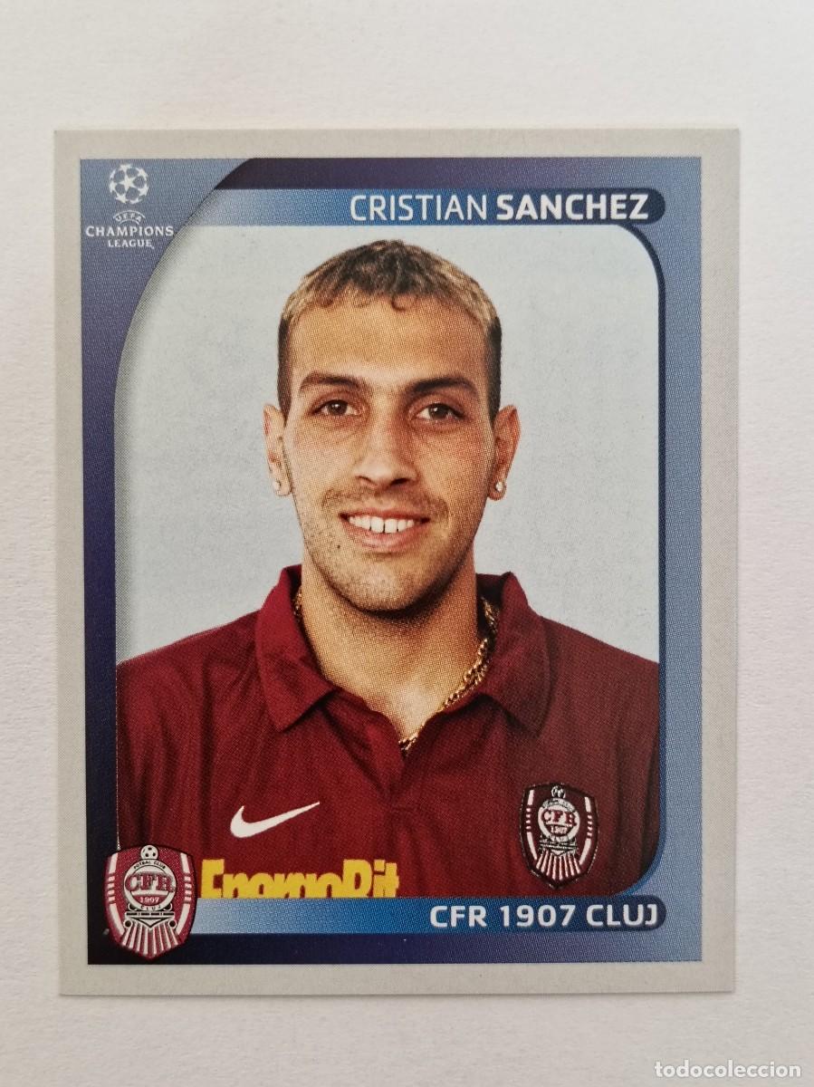 Cromos de F&uacute;tbol: #222 SANCHEZ (CLUJ) CHAMPIONS LEAGUE 2008/2009 PANINI