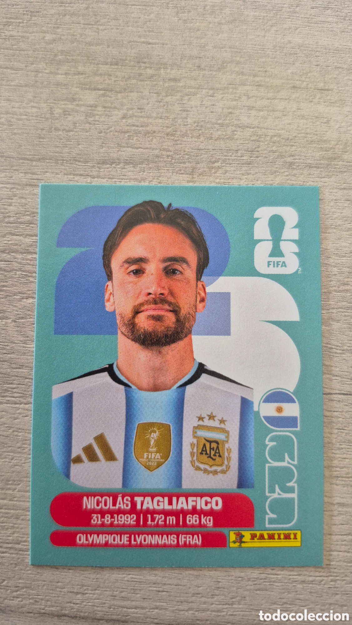 Cromos de F&uacute;tbol: ARG6 Tagliafico FIFA World Cup 2026