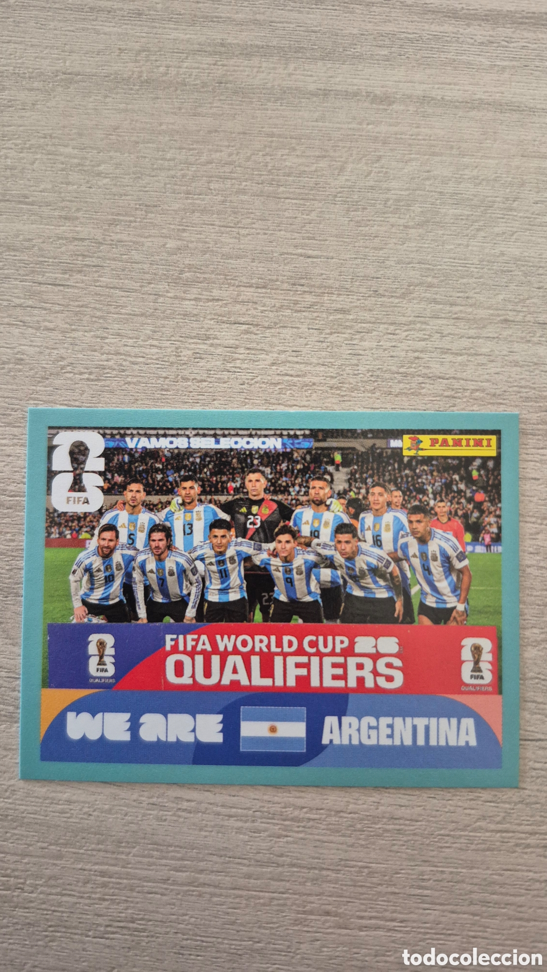Cromos de F&uacute;tbol: ARG13 Plantilla Argentina FIFA World Cup 2026