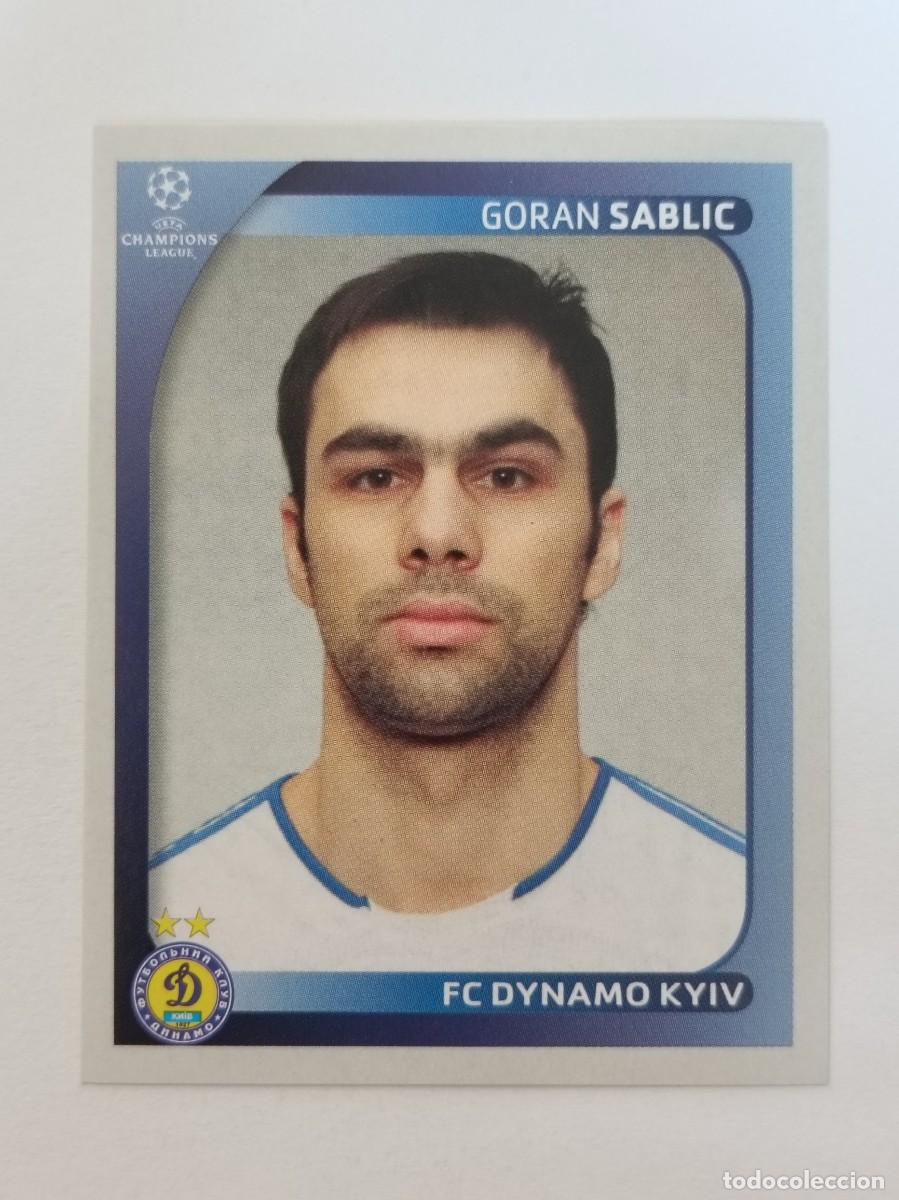 Cromos de F&uacute;tbol: #252 SABLIC (DINAMO KIEV) CHAMPIONS LEAGUE 2008/2009 PANINI