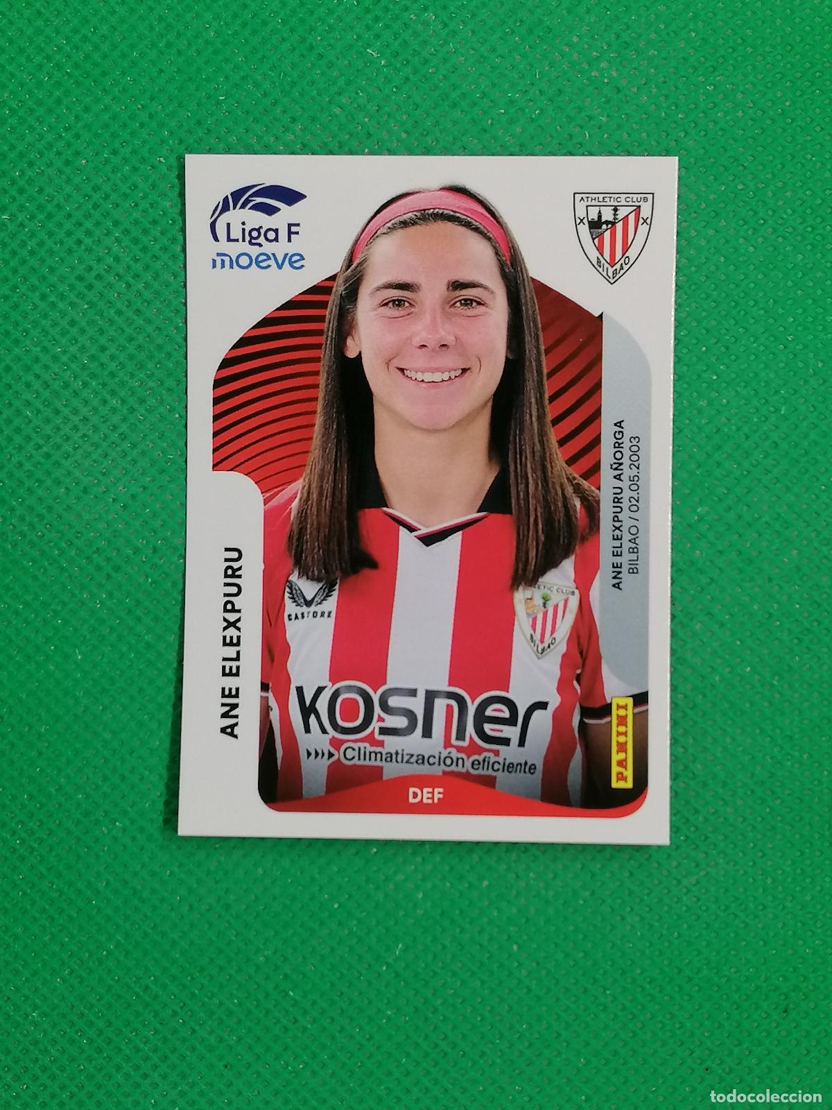 Cromos de F&uacute;tbol: 26 ANE ELEXPURU ATHLETIC BILBAO ⚽ PANINI LIGA FEMENINA F MOEVE 25 26 2025 2026 ⚽