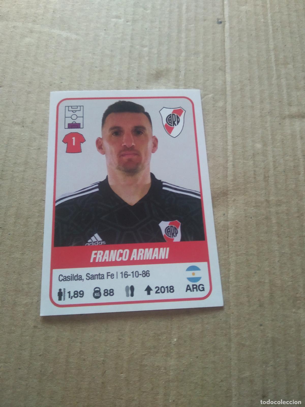 Cromos de F&uacute;tbol: 345 FRANCO ARMANI RIVER PLATE CROMO FUTBOL ARGENTINO PANINI LIGA ARGENTINA 2023