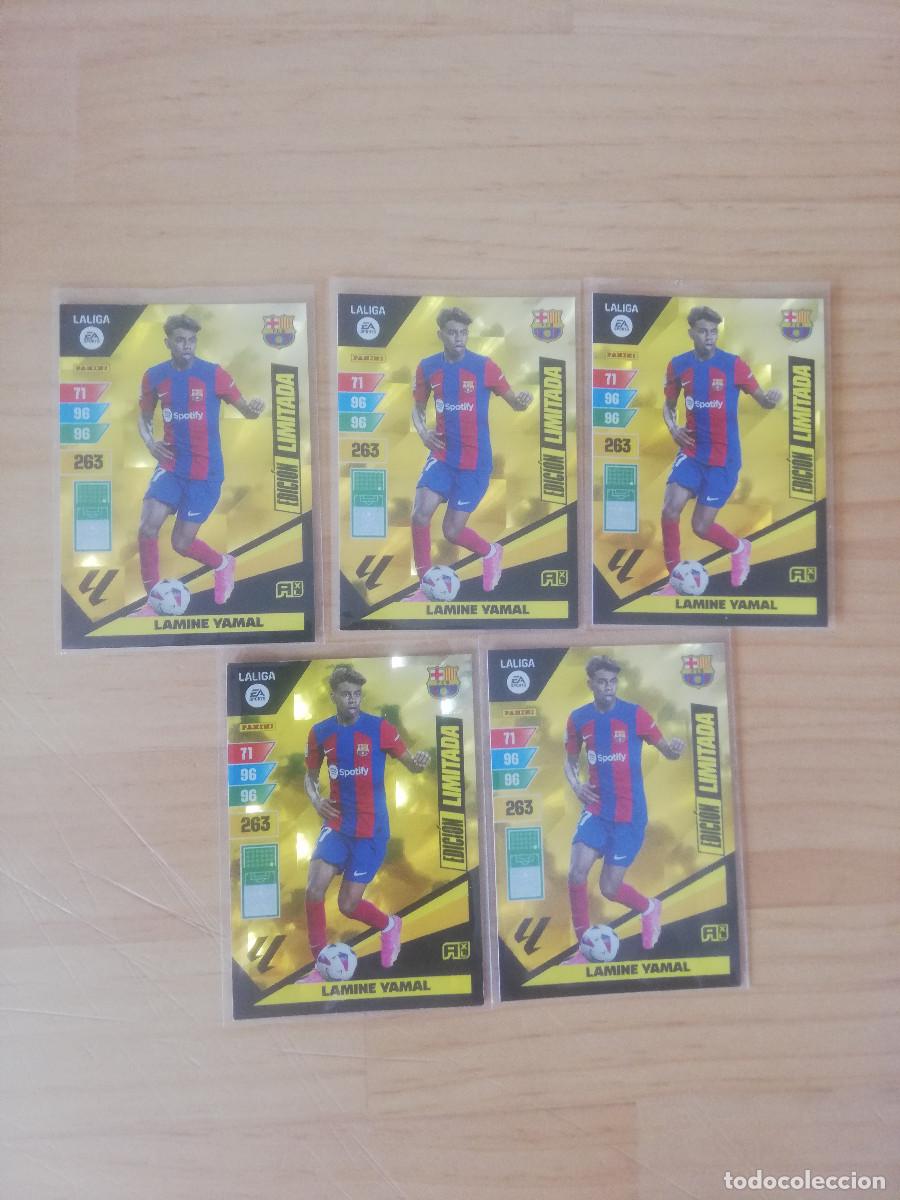 Cromos de F&uacute;tbol: Lamine Yamal (5) ROOKIE Edic.Limitada Adrenalyn 2023/2024