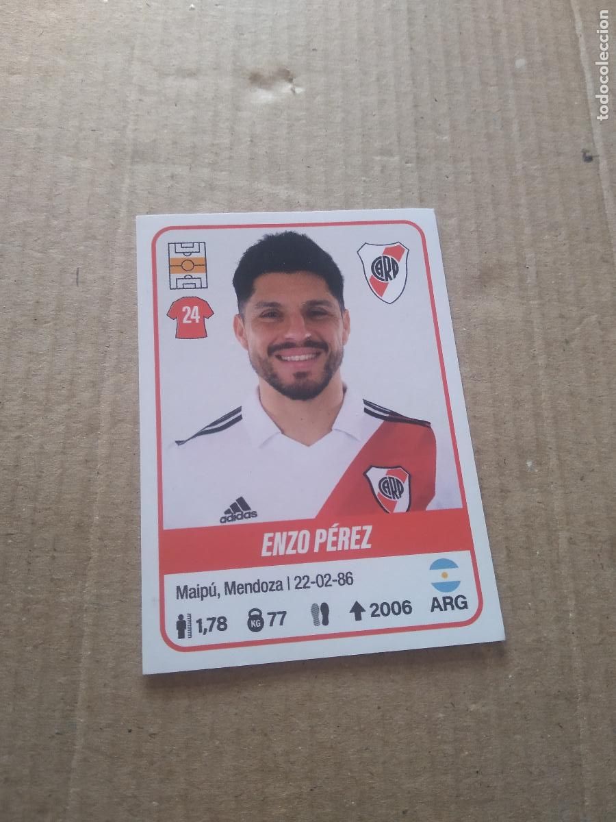 Cromos de F&uacute;tbol: 352 ENZO PEREZ RIVER PLATE CROMO FUTBOL ARGENTINO PANINI LIGA ARGENTINA 2023