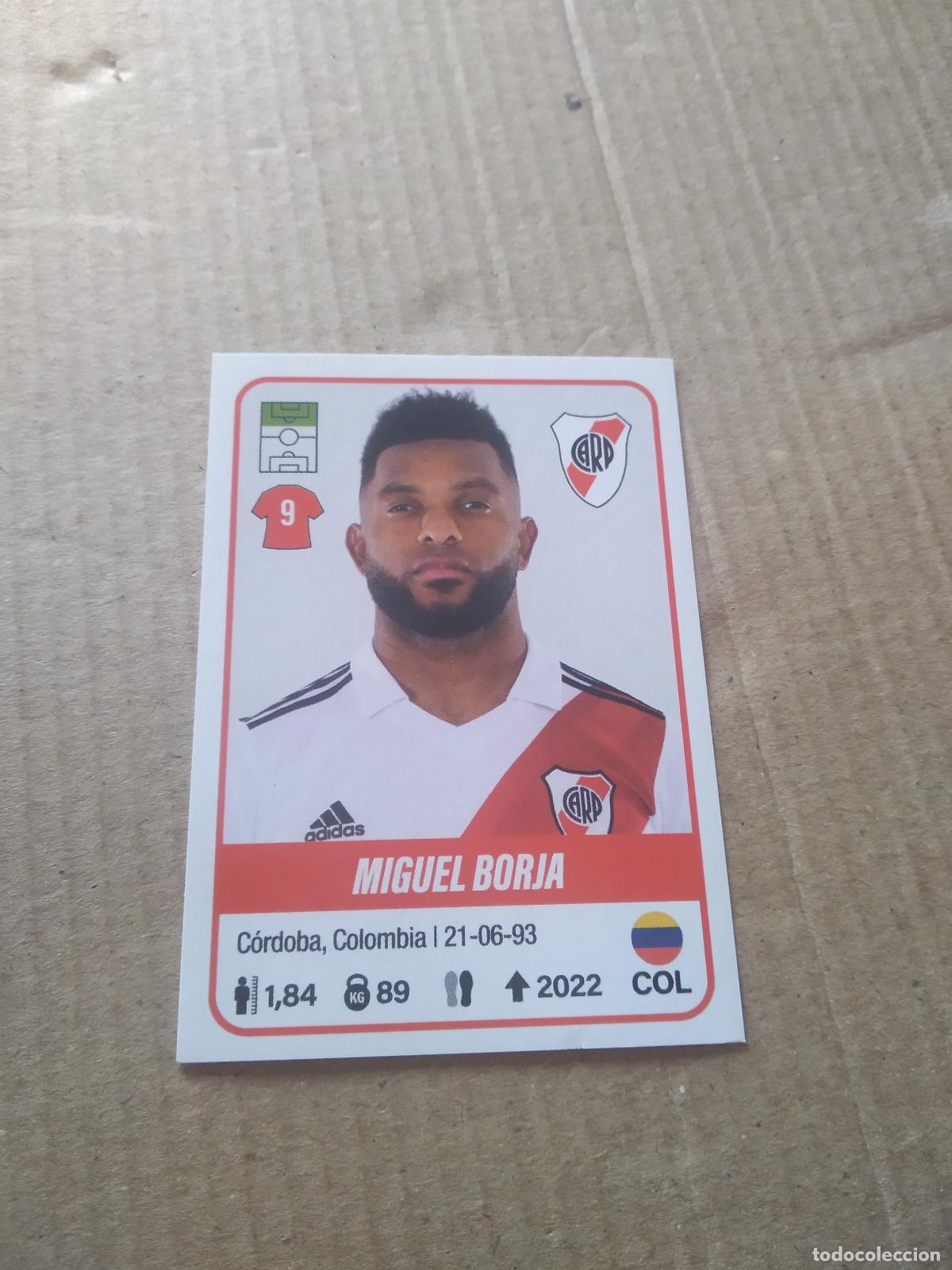 Cromos de F&uacute;tbol: 358 MIGUEL BORJA RIVER PLATE CROMO FUTBOL ARGENTINO PANINI LIGA ARGENTINA 2023