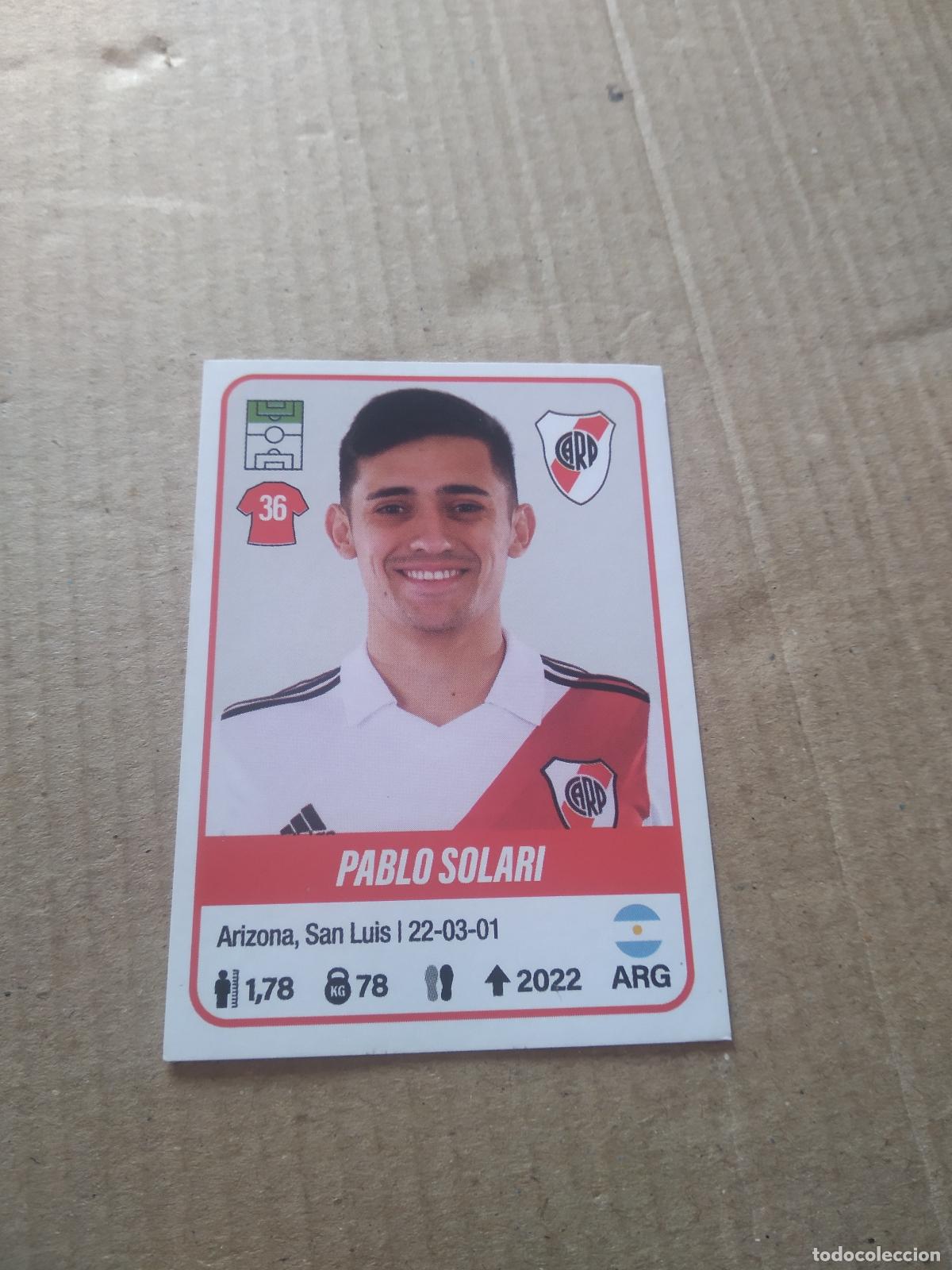 Cromos de F&uacute;tbol: 359 PABLO SOLARI RIVER PLATE CROMO FUTBOL ARGENTINO PANINI LIGA ARGENTINA 2023