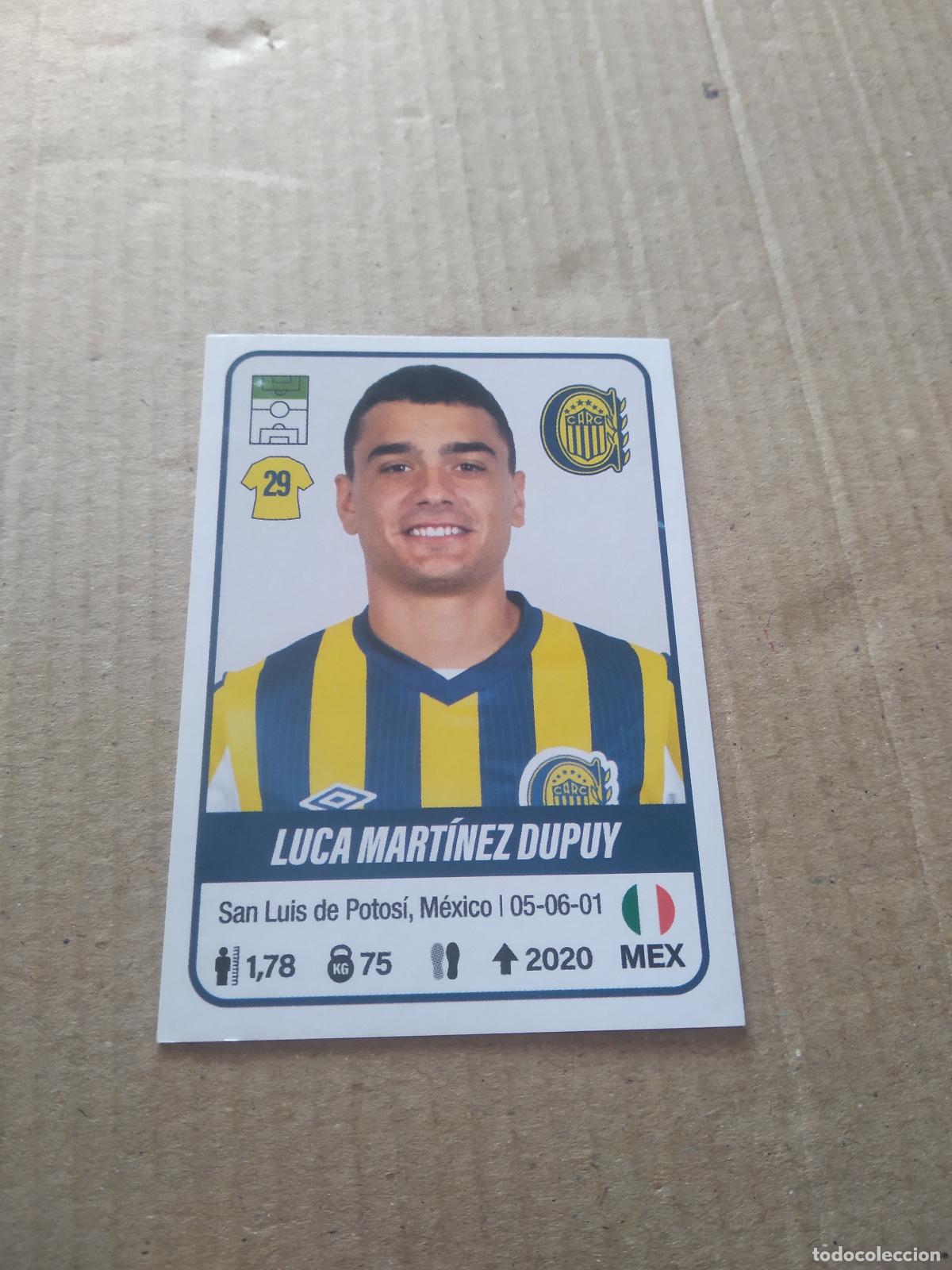 Cromos de F&uacute;tbol: 377 LUCA MARTINEZ DUPUY ROSARIO CENTRAL CROMO FUTBOL ARGENTINO PANINI LIGA ARGENTINA 2023
