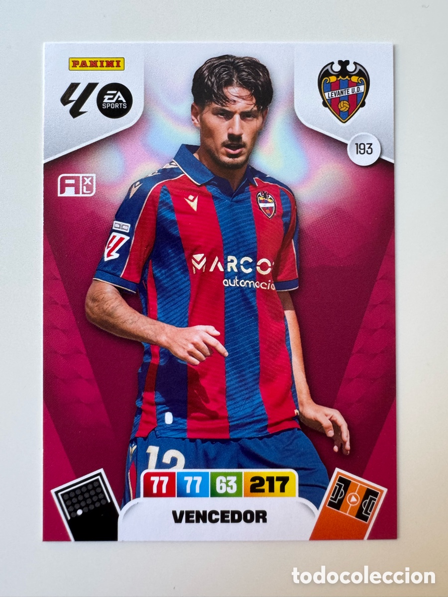 Cromos de F&uacute;tbol: PANINI ADRENALYN XL LIGA EA SPORTS 2025-2026 25-26 &ndash; Peru Nolaskoain Levante UD N&ordm; 193
