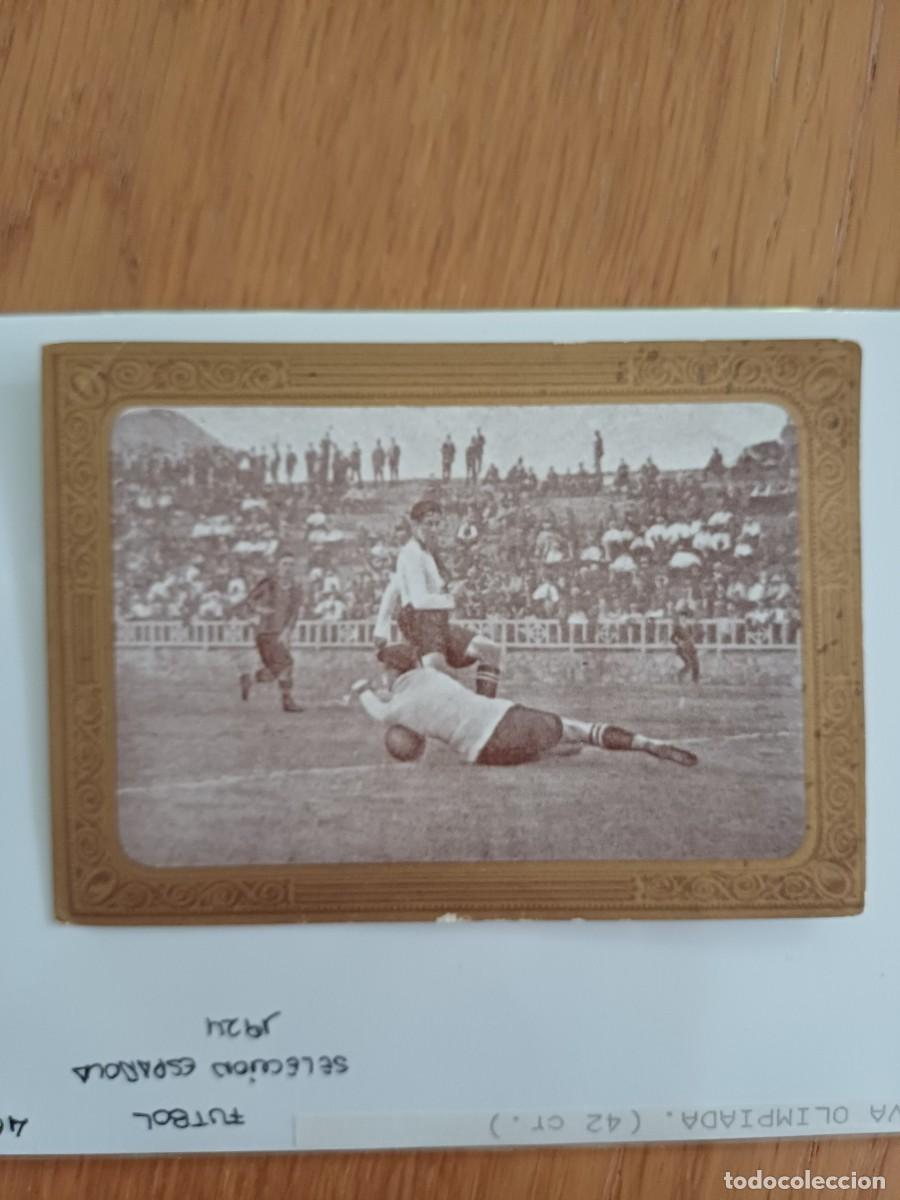 Cromos de F&uacute;tbol: CROMO ANTIGUO DE FUTBOL, RICARDO ZAMORA, SELECCION VASCA - BARCELONA