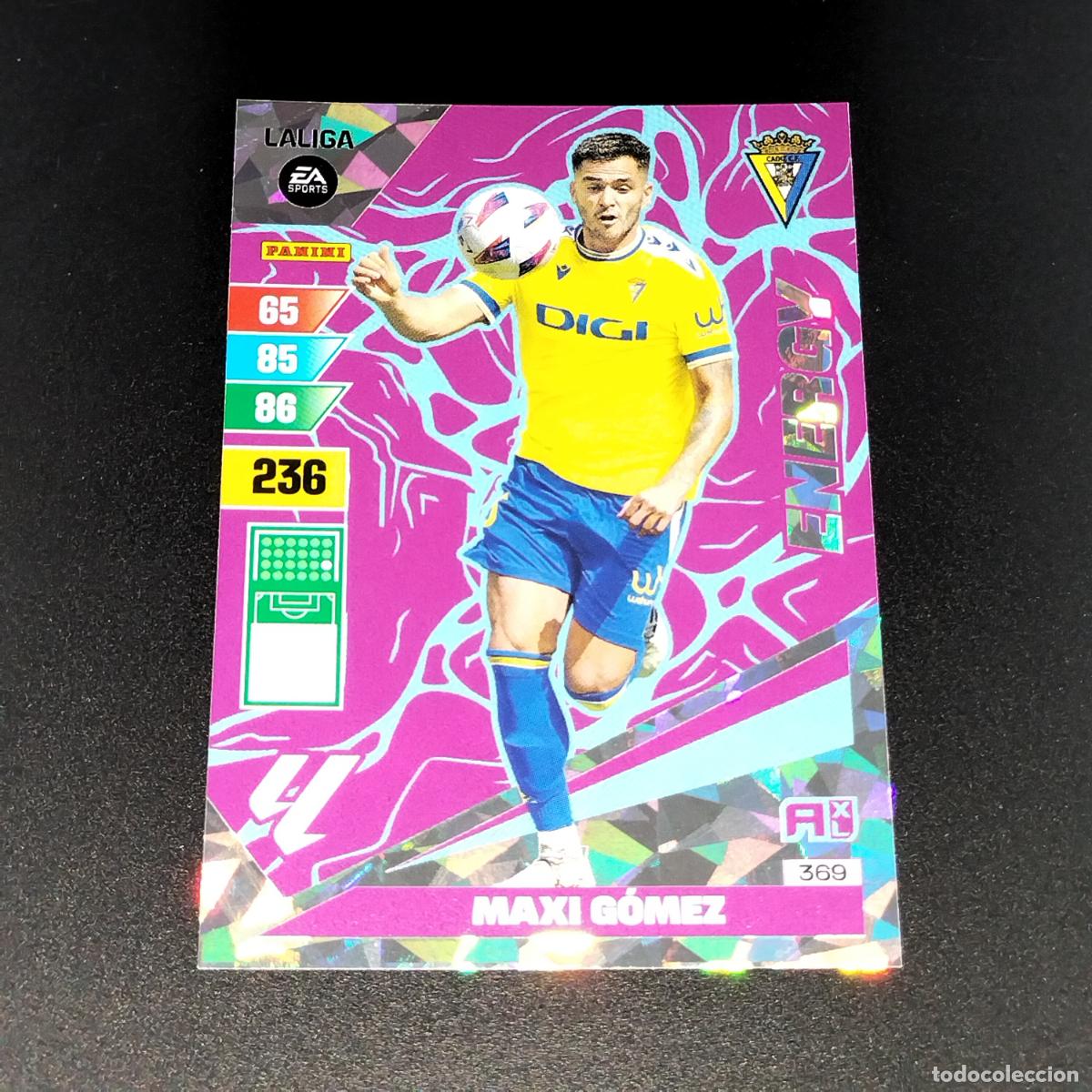Cromos de F&uacute;tbol: 369 MAXI GOMEZ ENERGY CADIZ CROMOS ADRENALYN XL LALIGA CARD 2023 2024 23 214 PANINI
