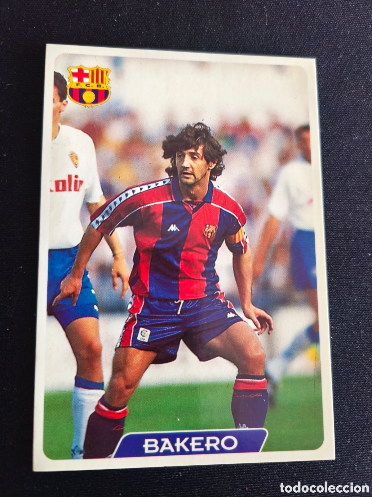 Cromos de F&uacute;tbol: 64 Bakero Barcelona LAS FICHAS DE LA LIGA MUNDICROMO 1995 1996 95 96