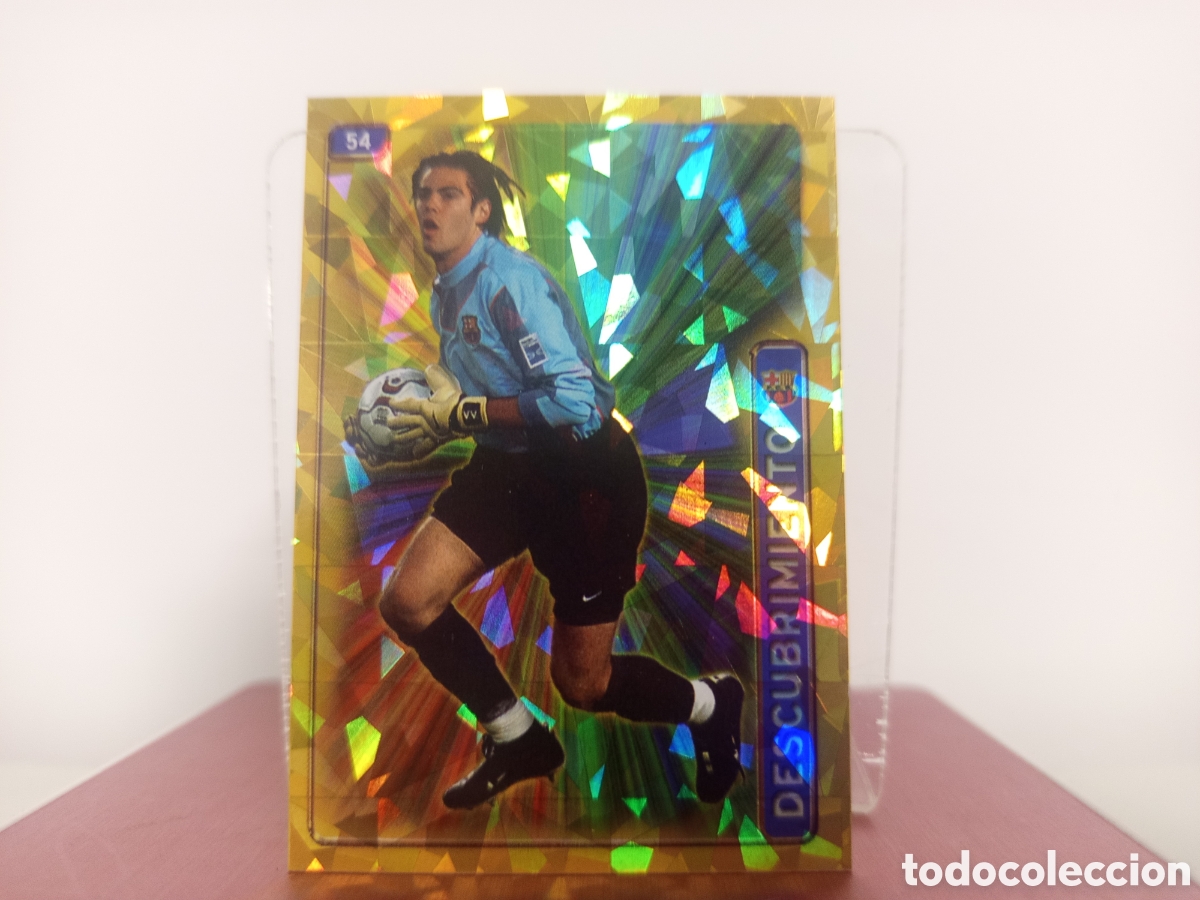 Fu&szlig;ball-Sticker: ❇️ CROMO ⚽ VICTOR VALDES FC BARCELONA 54 DESCUBRIMIENTO MUNDICROMO 2004 2005 ❇️