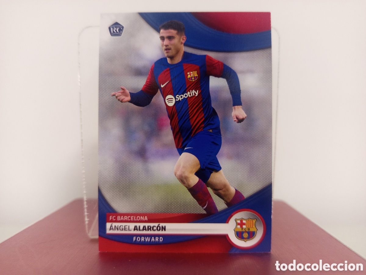 Cromos de F&uacute;tbol: ❇️ CROMO ⚽ ROOKIE ANGEL ALARCON FC BARCELONA TOPPS FAN SET 2023 24 ❇️