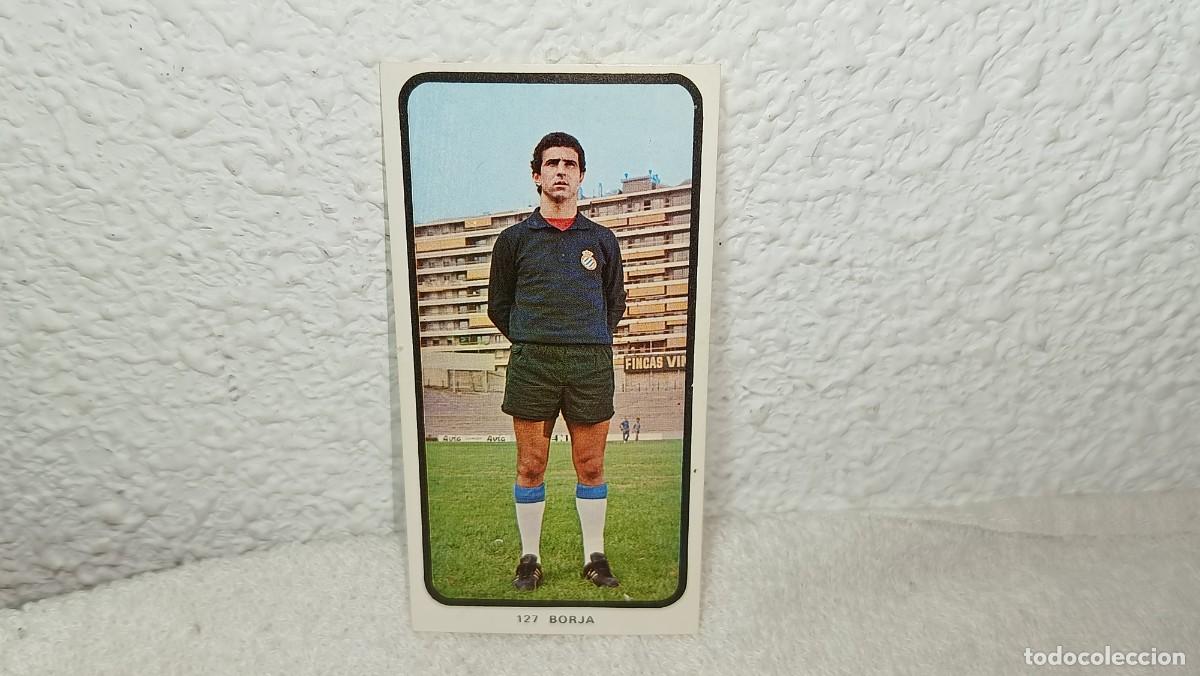 Cromos de F&uacute;tbol: ANTIGUO CROMO N&ordm; 127 BORJA ESPA&Ntilde;OL C.F RUIZ ROMERO CAMPEONATOS NACIONALES FUTBOL 1973 - 74