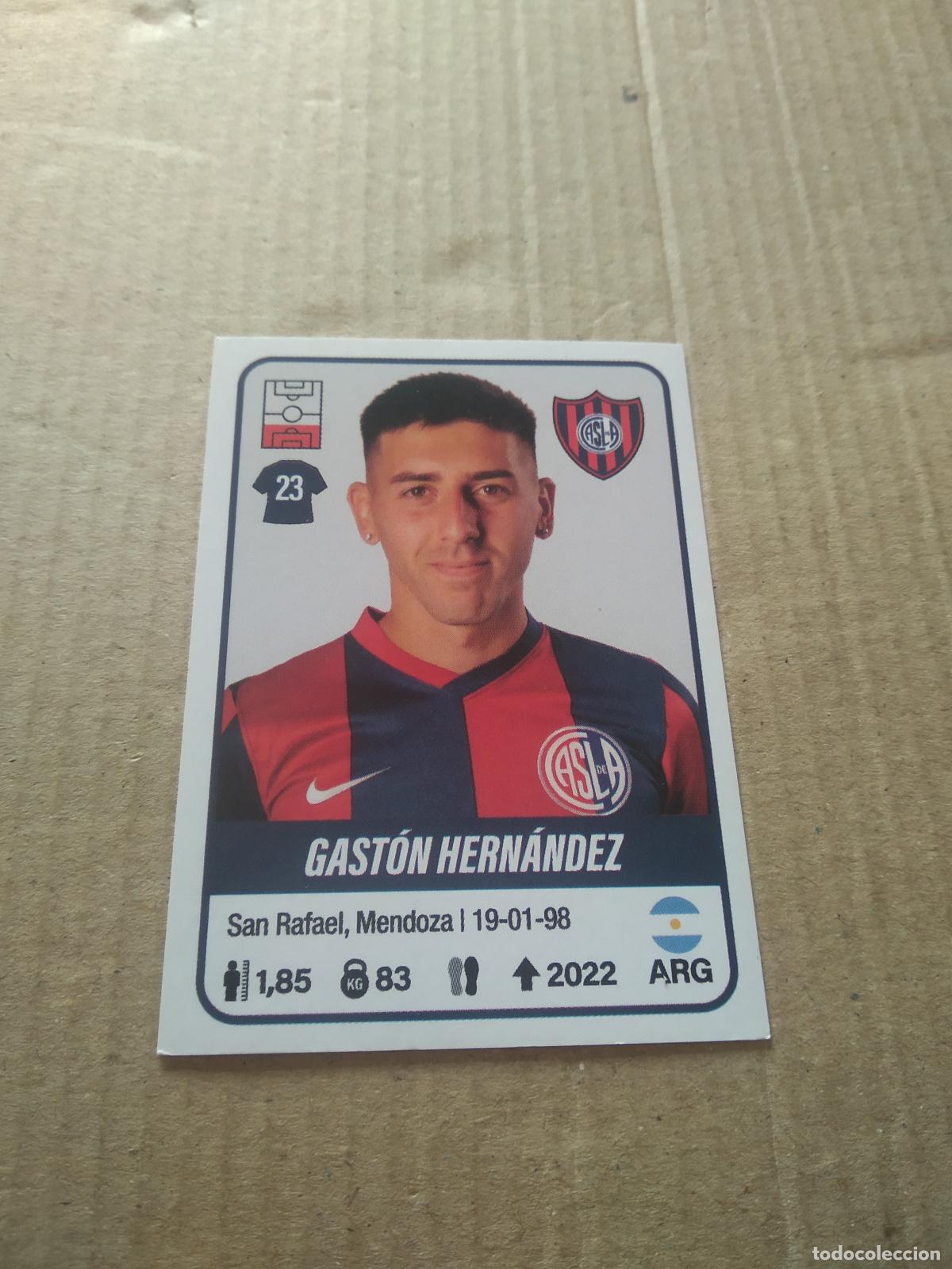 Cromos de F&uacute;tbol: 380 GASTON HERNANDEZ SAN LORENZO CROMO FUTBOL ARGENTINO PANINI LIGA ARGENTINA 2023