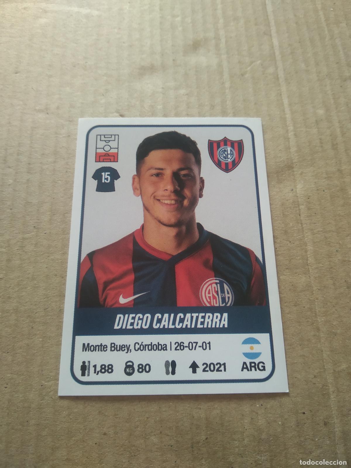 Cromos de F&uacute;tbol: 381 DIEGO CALCATERRA SAN LORENZO CROMO FUTBOL ARGENTINO PANINI LIGA ARGENTINA 2023