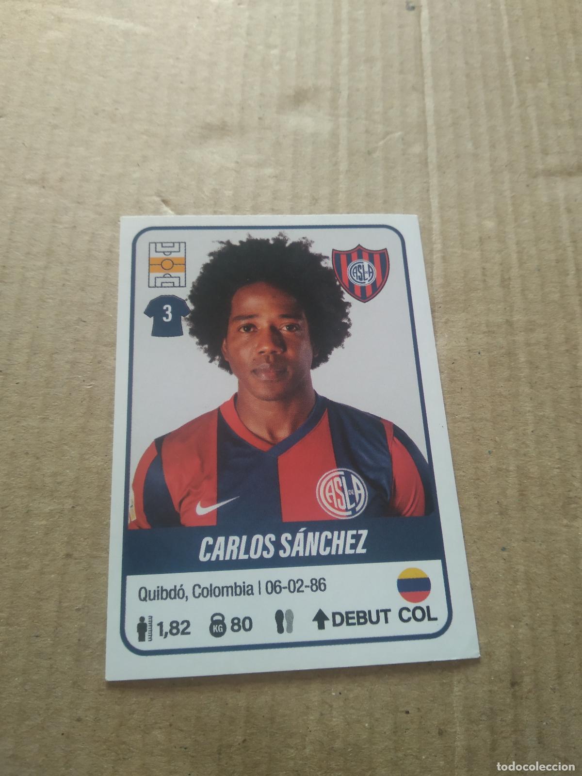 Cromos de F&uacute;tbol: 385 CARLOS SANCHEZ SAN LORENZO CROMO FUTBOL ARGENTINO PANINI LIGA ARGENTINA 2023