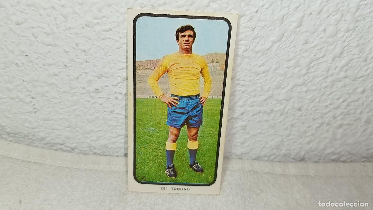 Cromos de F&uacute;tbol: ANTIGUO CROMO N&ordm; 291 TONONO LAS PALMAS C.F RUIZ ROMERO CAMPEONATOS NACIONALES FUTBOL 1973 - 74