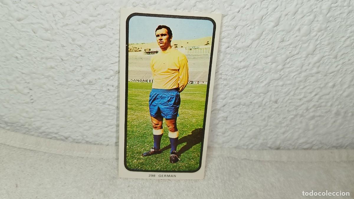 Cromos de F&uacute;tbol: ANTIGUO CROMO N&ordm; 298 GERMAN LAS PALMAS C.F RUIZ ROMERO CAMPEONATOS NACIONALES FUTBOL 1973 - 74