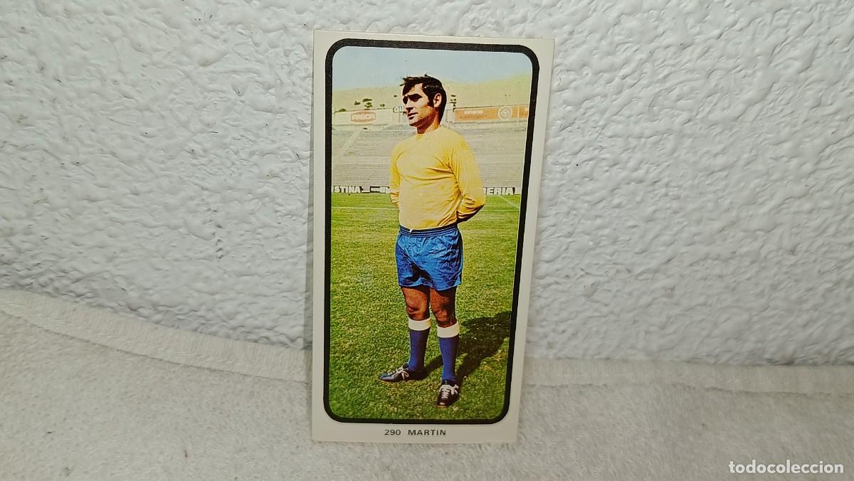 Fu&szlig;ball-Sticker: ANTIGUO CROMO N&ordm; 290 MARTIN LAS PALMAS C.F RUIZ ROMERO CAMPEONATOS NACIONALES FUTBOL 1973 - 74