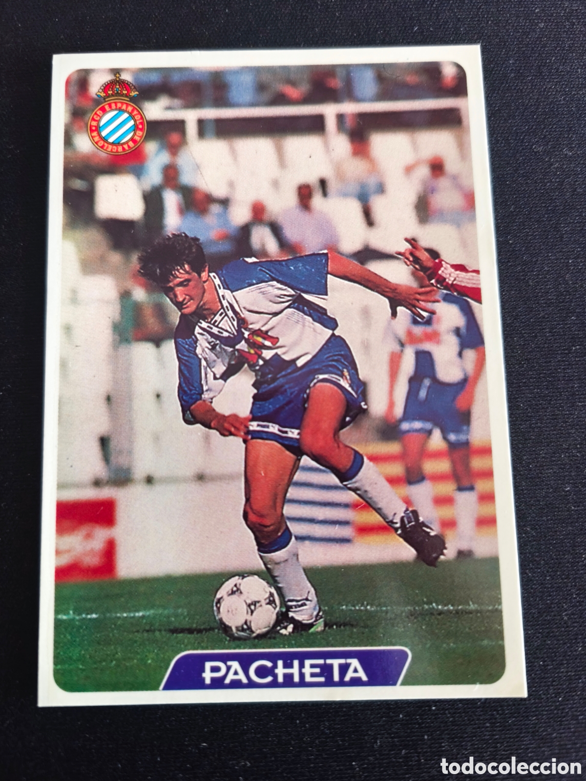 Fu&szlig;ball-Sticker: 101 Pacheta Espanyol LAS FICHAS DE LA LIGA MUNDICROMO 1995 1996 95 96