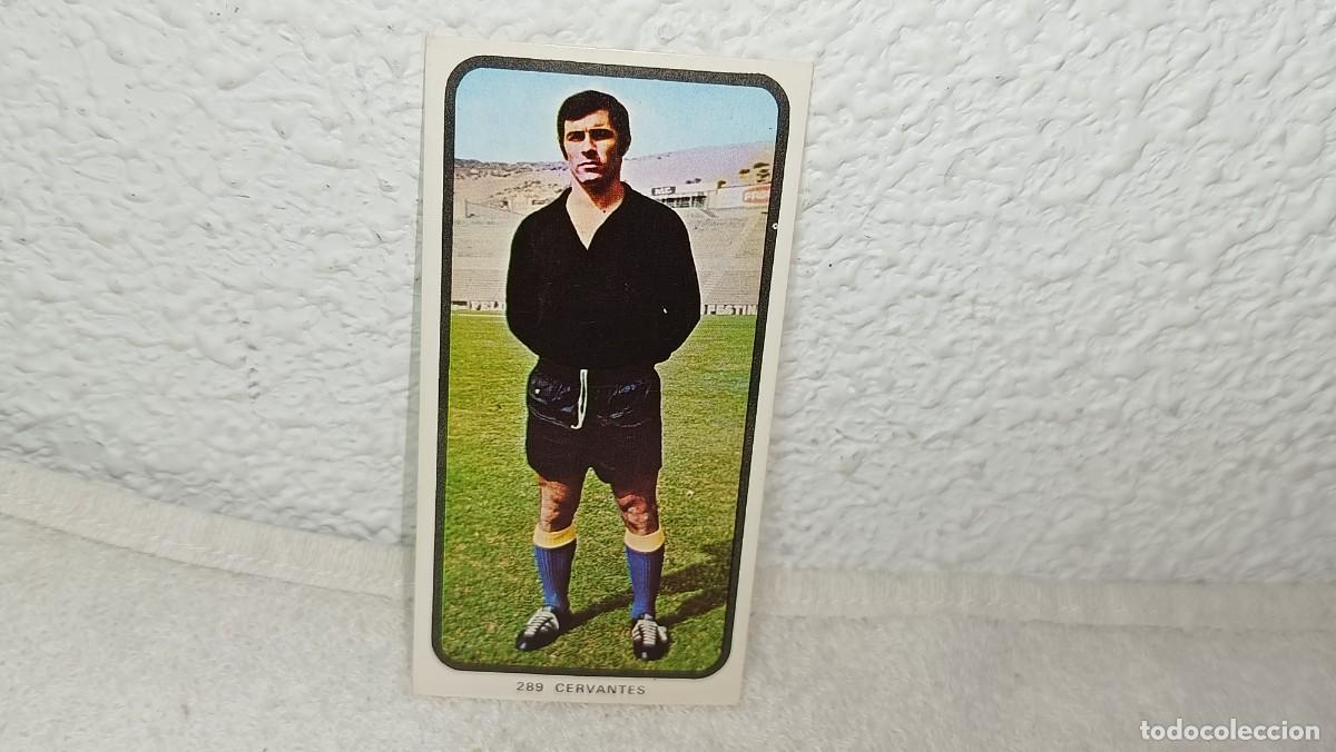 Fu&szlig;ball-Sticker: ANTIGUO CROMO N&ordm; 289 CERVANTES LAS PALMAS C.F RUIZ ROMERO CAMPEONATOS NACIONALES FUTBOL 1973 - 74