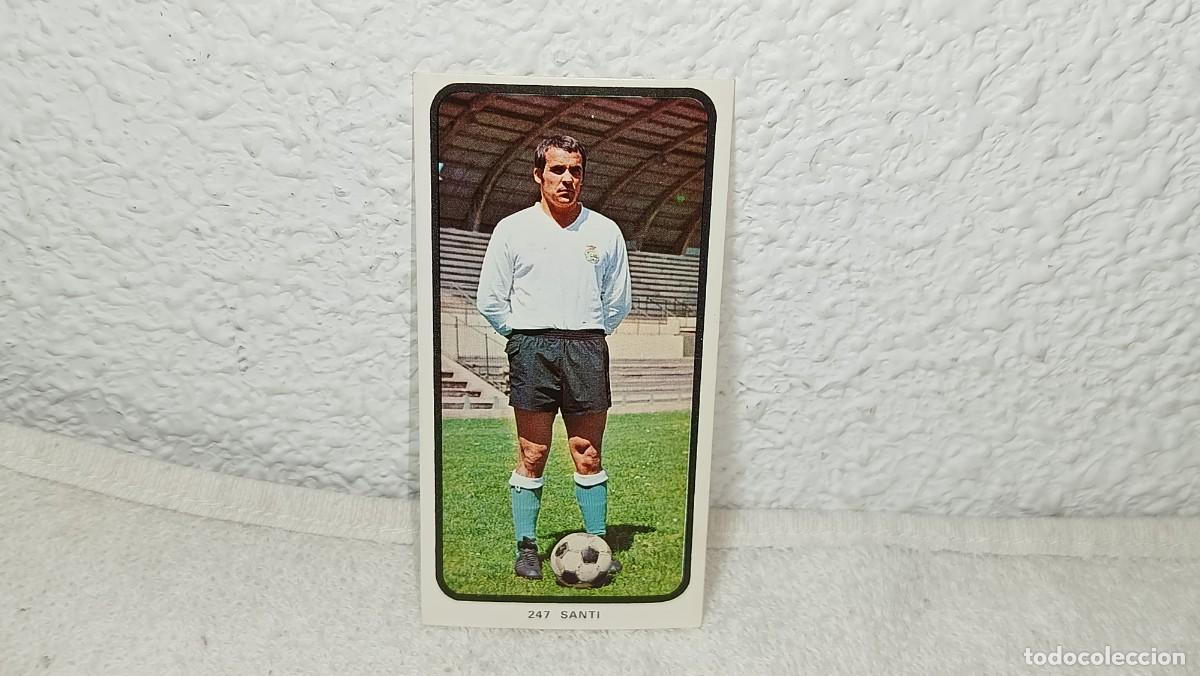 Fu&szlig;ball-Sticker: ANTIGUO CROMO N&ordm; 247 SANTI RACING DE SANTANDER RUIZ ROMERO CAMPEONATOS NACIONALES FUTBOL 1973 - 74