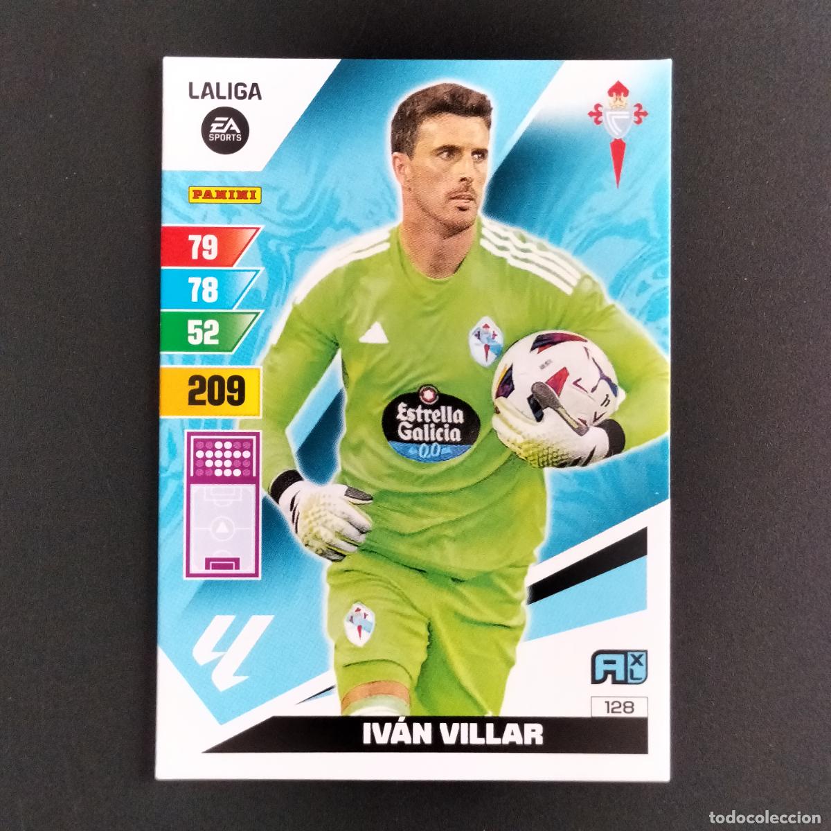 Cromos de F&uacute;tbol: 128 IVAN VILLAR CELTA VIGO CROMOS ADRENALYN XL LALIGA CARD 2023 2024 23 214 PANINI