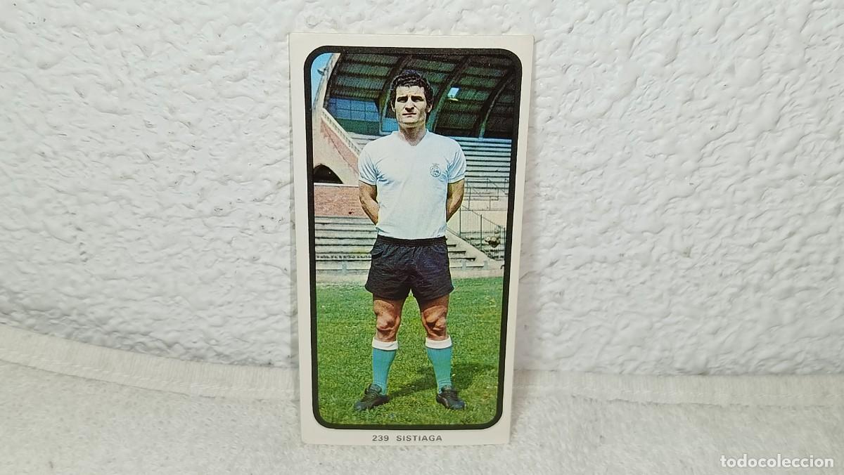 Cromos de F&uacute;tbol: ANTIGUO CROMO N&ordm; 239 SISTIAGA RACING SANTANDER RUIZ ROMERO CAMPEONATOS NACIONALES FUTBOL 1973 - 74