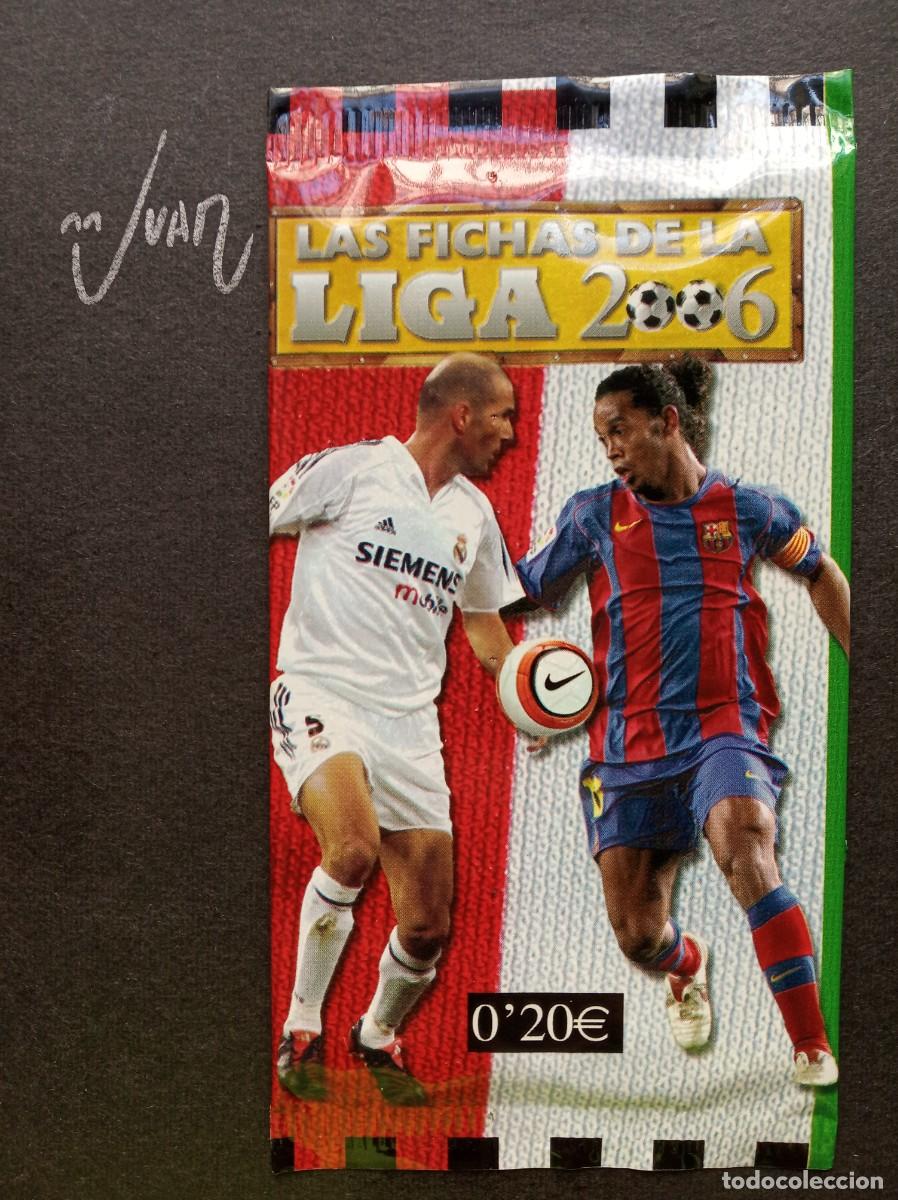 Cromos de F&uacute;tbol: SOBRE SIN ABRIR ⚽ MUNDICROMO &reg; 2005 2006 LIGA 05 06 ROOKIE AG&Uuml;ERO ATLETICO MADRID ? BARCELONA