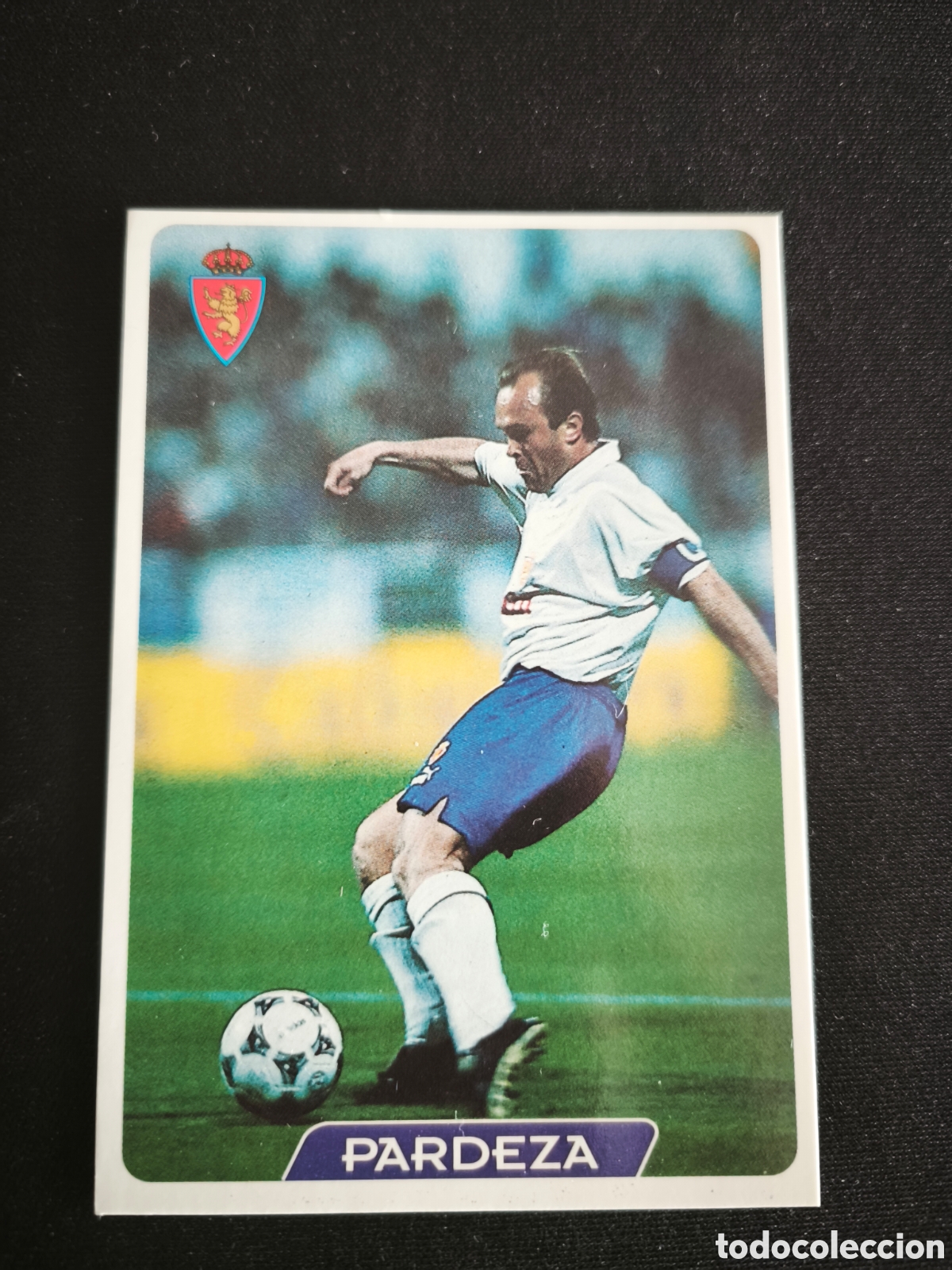 Cromos de F&uacute;tbol: 125 Pardeza Real Zaragoza LAS FICHAS DE LA LIGA MUNDICROMO 1995 1996 95 96