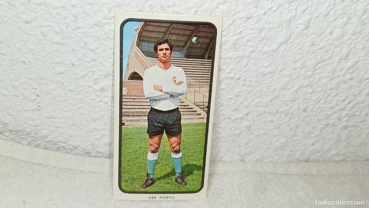 Cromos de F&uacute;tbol: ANTIGUO CROMO N&ordm; 246 PORTU RACING SANTANDER RUIZ ROMERO CAMPEONATOS NACIONALES FUTBOL 1973 - 74