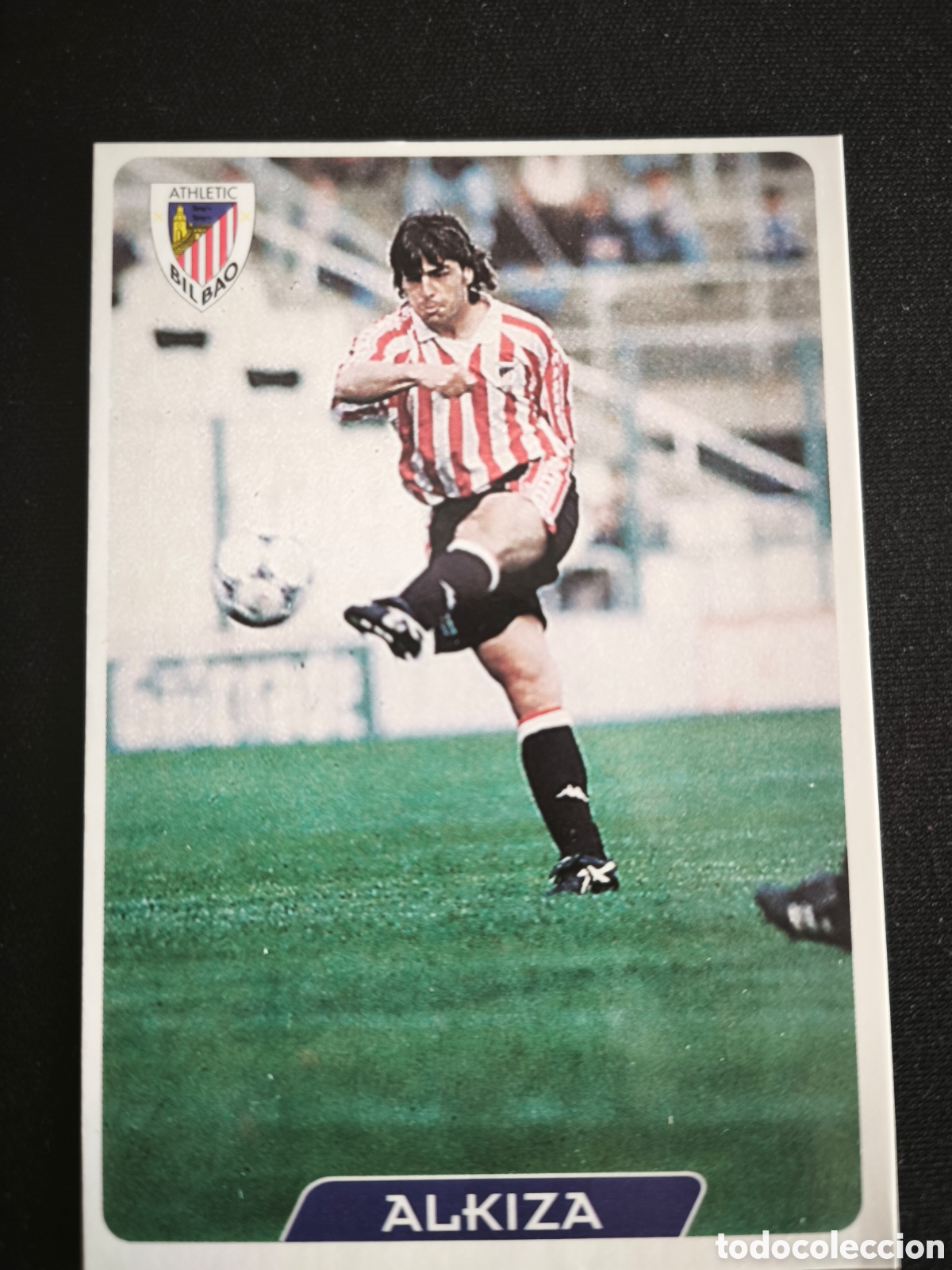 Cromos de F&uacute;tbol: 138 Alkiza Athletic Club LAS FICHAS DE LA LIGA MUNDICROMO 1995 1996 95 96