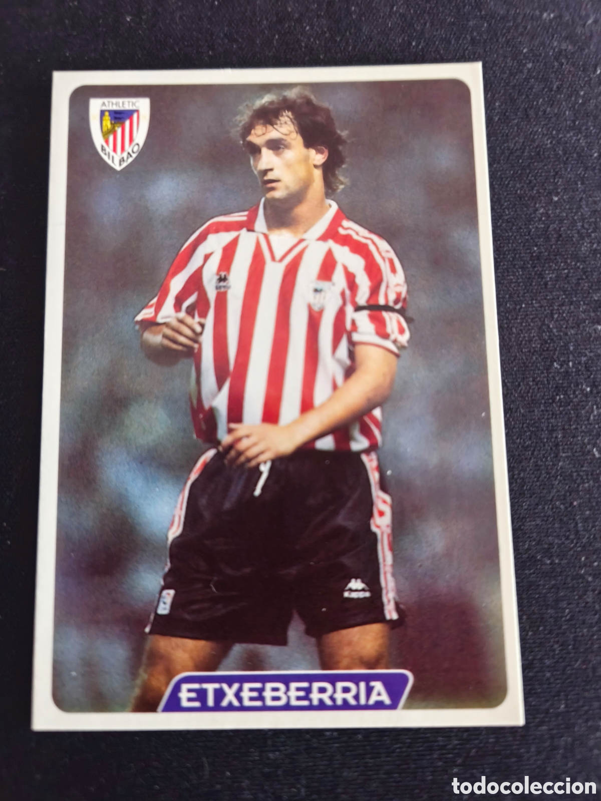 Cromos de F&uacute;tbol: 144 Etxeberria Athletic Club LAS FICHAS DE LA LIGA MUNDICROMO 1995 1996 95 96
