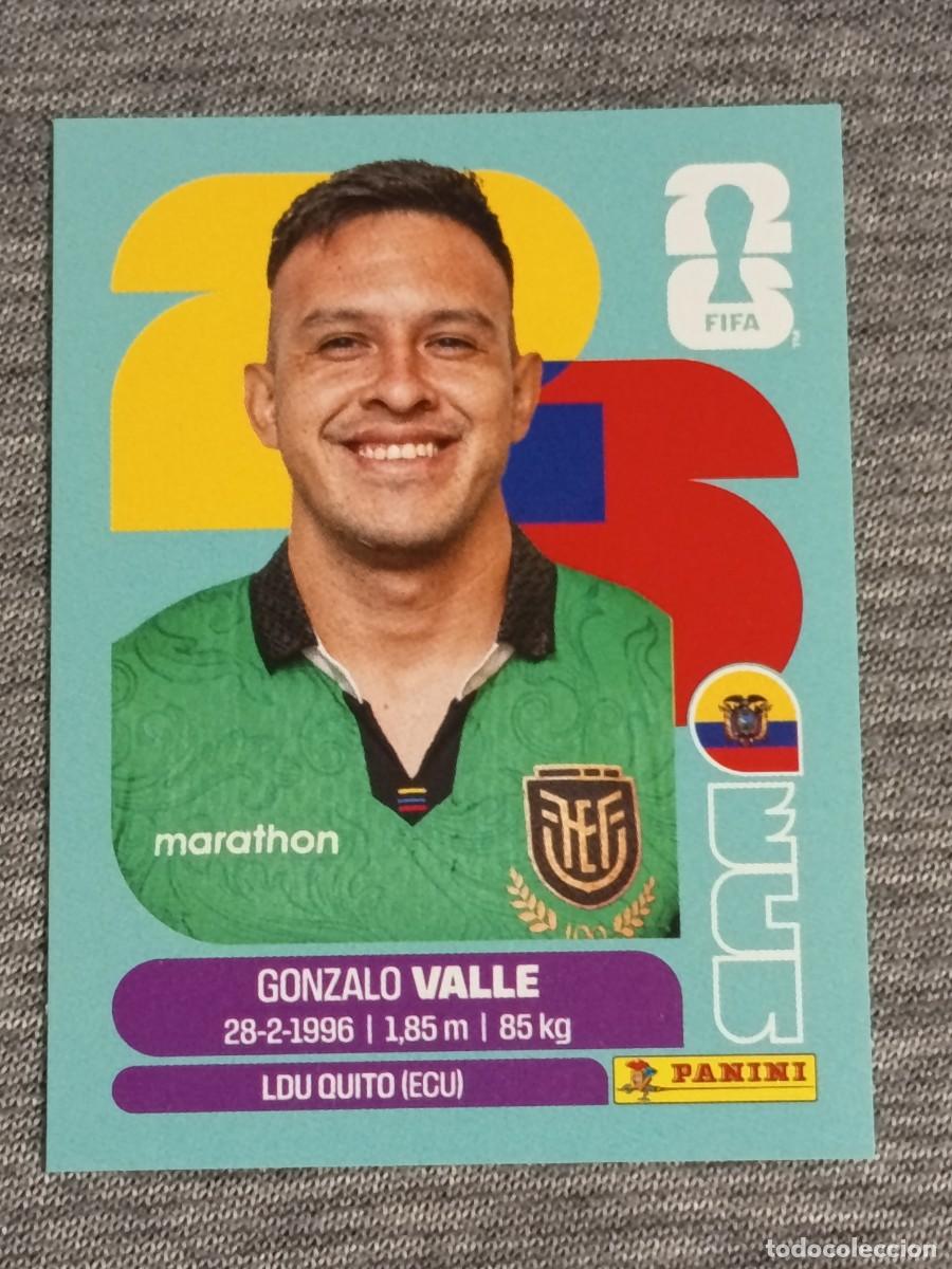 Cromos de F&uacute;tbol: VALLE ECU 3 STICKER MUNDIAL 2026 PANINI FIFA WORLD CUP NUEVO