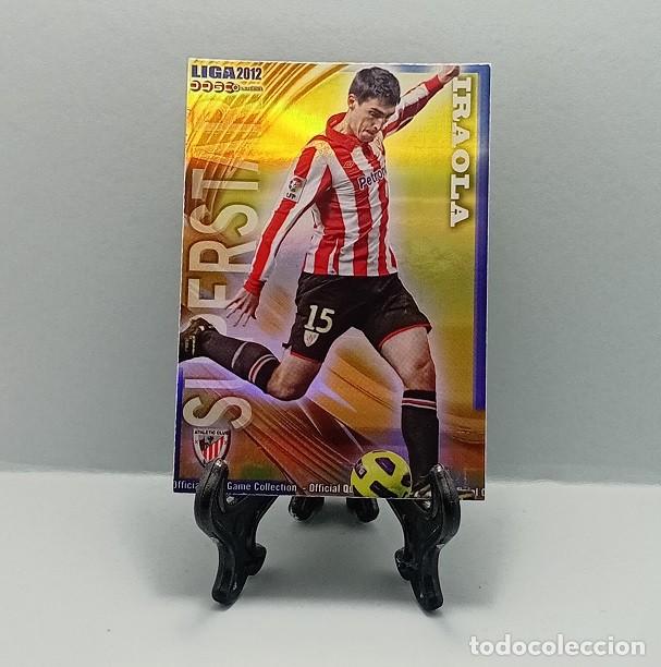 Cromos de F&uacute;tbol: 159 IRAOLA ATHLETIC CLUB QUIZ GAME COLLECTION MUNDICROMO 2011 2012 SUPERSTAR RAYAS HORIZONTALES
