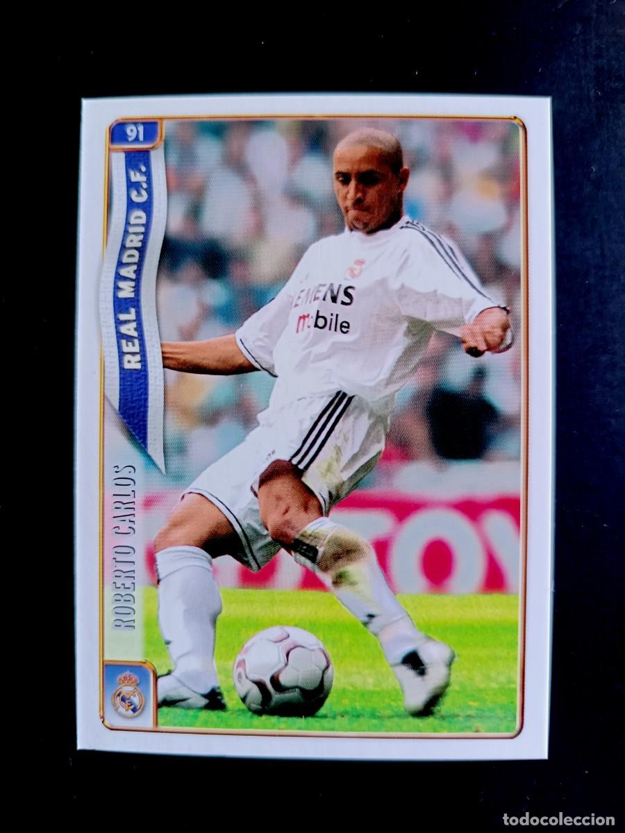 Cartes &agrave; collectionner de Football: 91 ROBERTO CARLOS - REAL MADRID C.F. - MUNDICROMO 2005