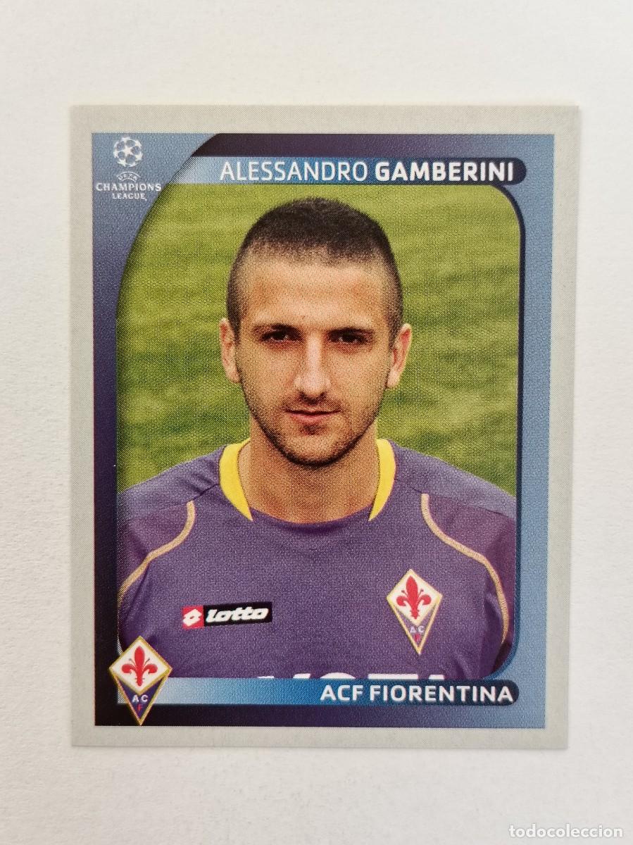 Cromos de F&uacute;tbol: #283 GAMBERINI (FIORENTINA) CHAMPIONS LEAGUE 2008/2009 PANINI