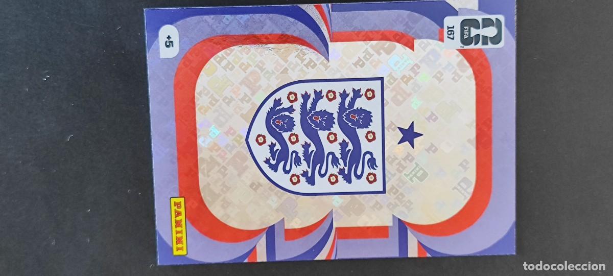 Cromos de F&uacute;tbol: ADRENALYN XL FIFA WORLD CUP 2026 CARD ESCUDO INGLATERRA # 167 PANINI