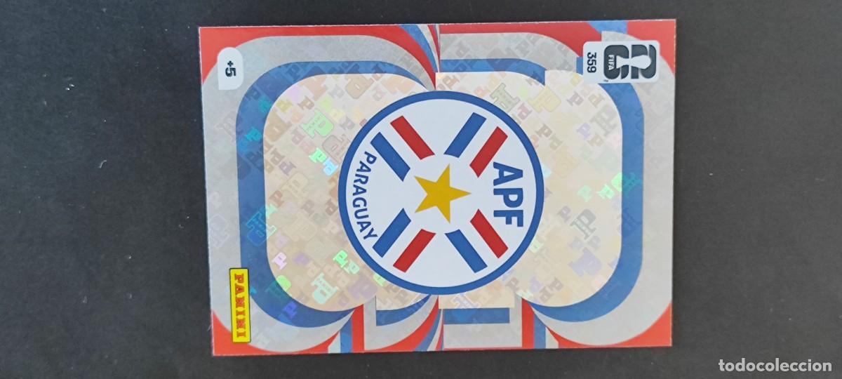 Cromos de F&uacute;tbol: ADRENALYN XL FIFA WORLD CUP 2026 CARD ESCUDO PARAGUAY # 359 PANINI