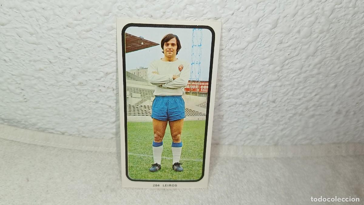 Cromos de F&uacute;tbol: ANTIGUO CROMO N&ordm; 284 LEIROS REAL ZARAGOZA RUIZ ROMERO CAMPEONATOS NACIONALES FUTBOL 1973 - 74 SIN P