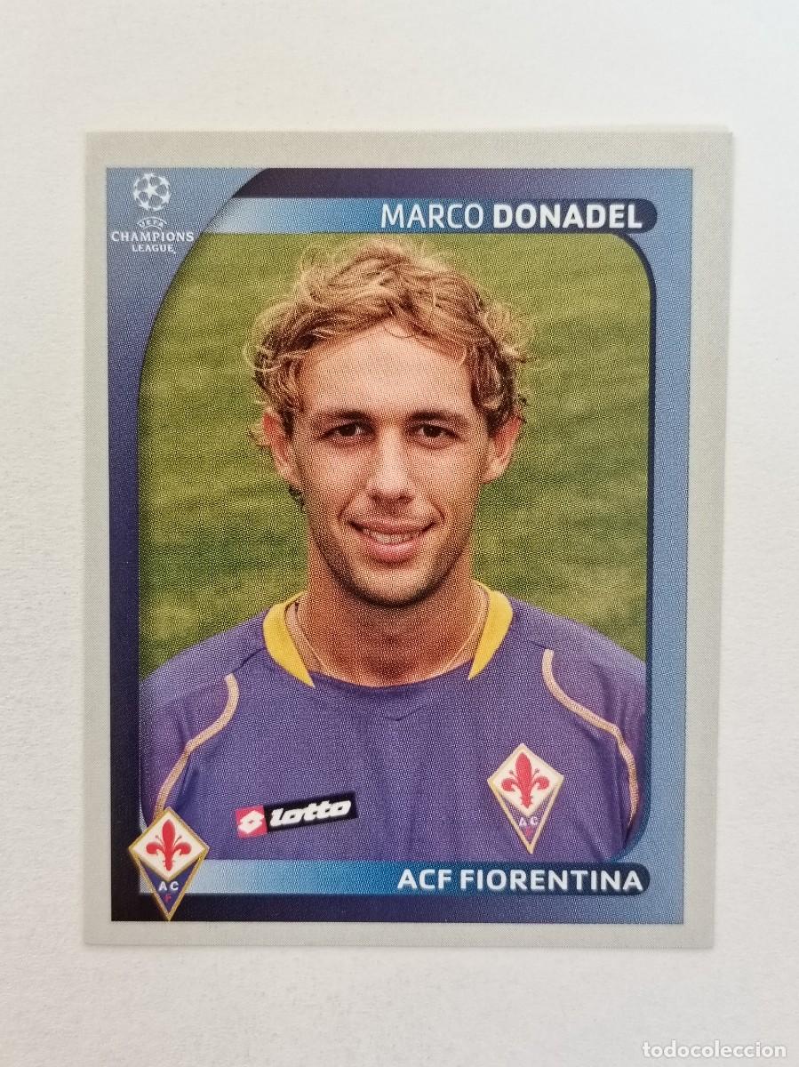 Cromos de F&uacute;tbol: #289 DONADEL (FIORENTINA) CHAMPIONS LEAGUE 2008/2009 PANINI