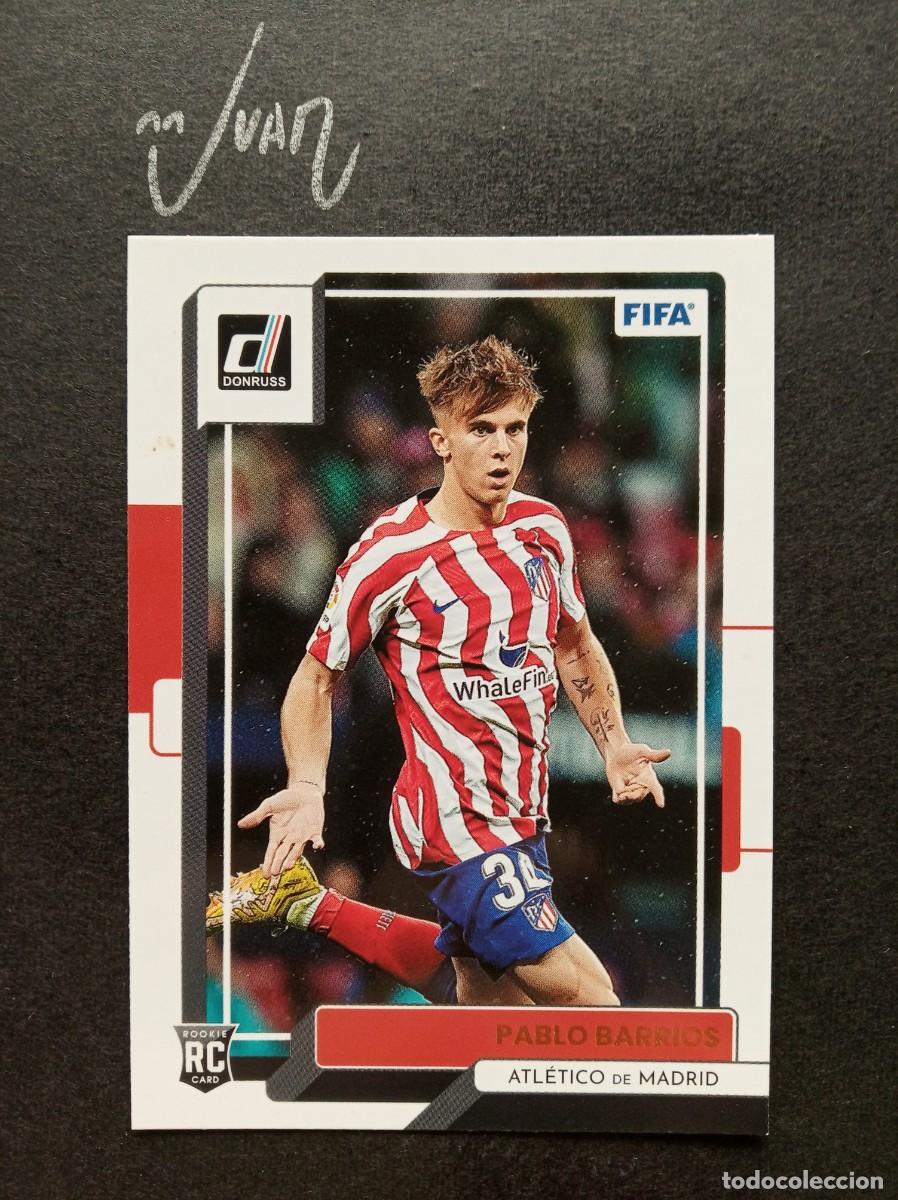 Cromos de F&uacute;tbol: N&ordm; 14 ROOKIE PABLO BARRIOS ATLETICO MADRID ESPA&Ntilde;A ⚽ PANINI &reg; DONRUSS FIFA 2022 2023 22 23 NUEVO