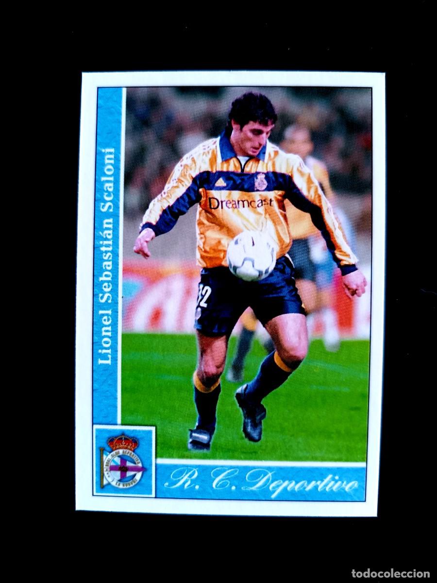 Cromos de F&uacute;tbol: 34 SCALONI - R.C. DEPORTIVO LA CORU&Ntilde;A - MUNDICROMO 2002