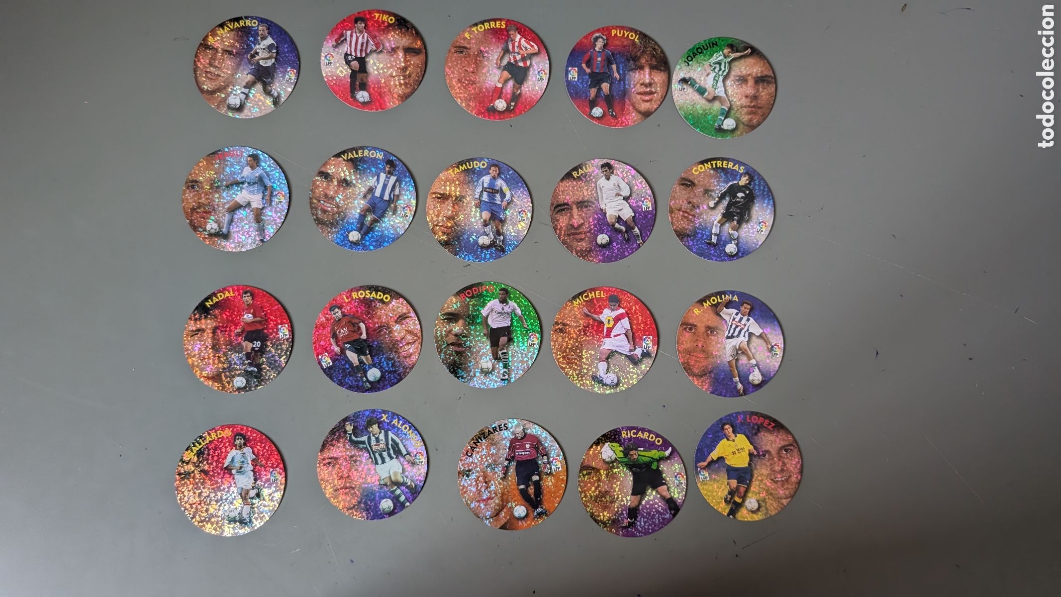 Figurine di Calcio: LOTE SET COMPLETO 20 CROMOS NUTELLA LIGA ESTE 2002/03 02 03 NUNCA PEGADOS SIN PEGARR