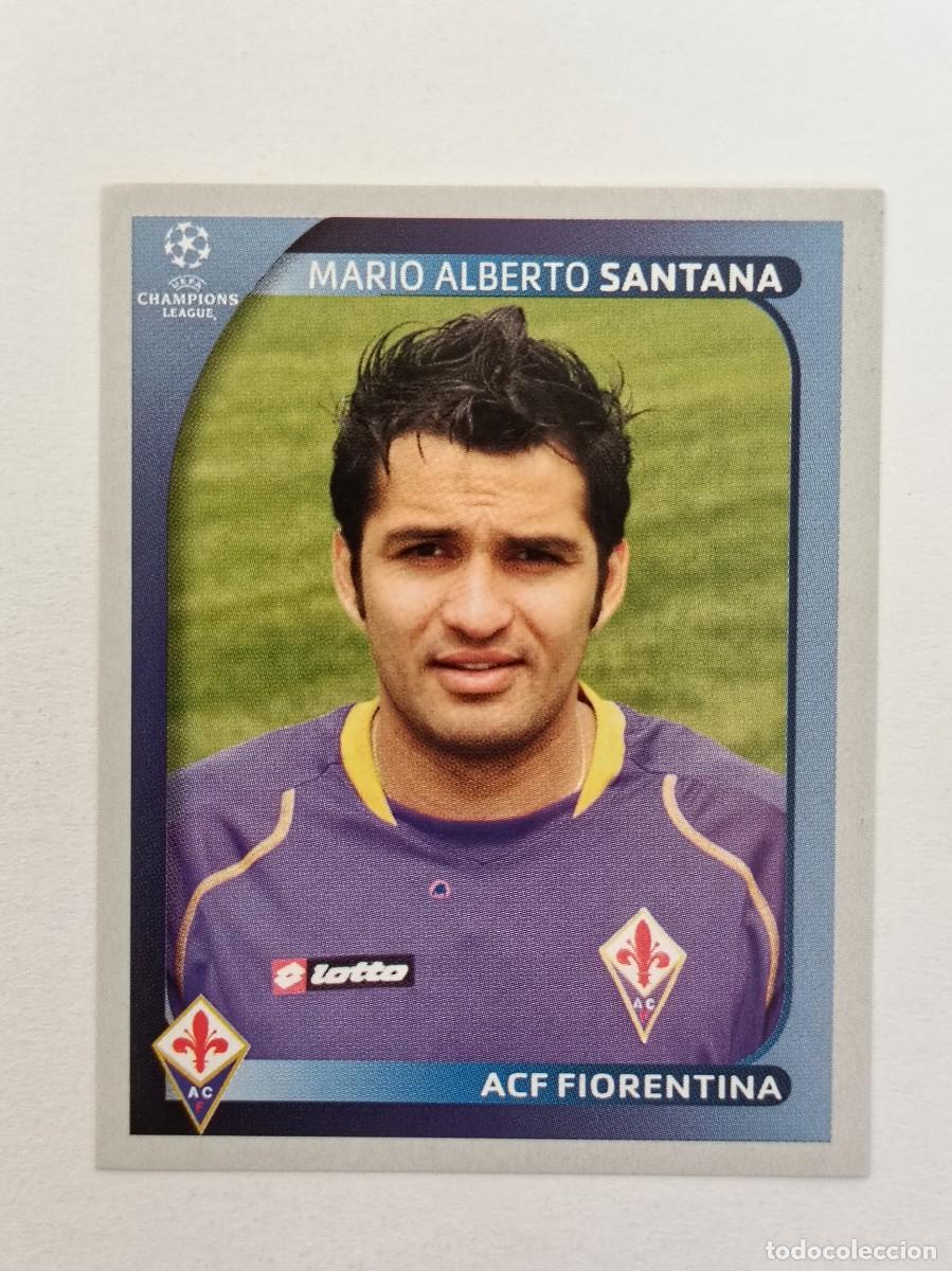 Cromos de F&uacute;tbol: #293 SANTANA (FIORENTINA) CHAMPIONS LEAGUE 2008/2009 PANINI