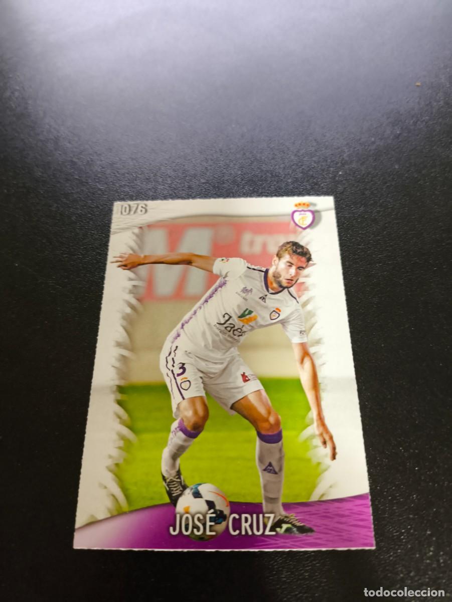 Figurine di Calcio: 1076 Jos&eacute; Cruz JAEN MUNDICROMO LIGA 2013 2014 13 14 PLATINUM NO PANINI ESTE
