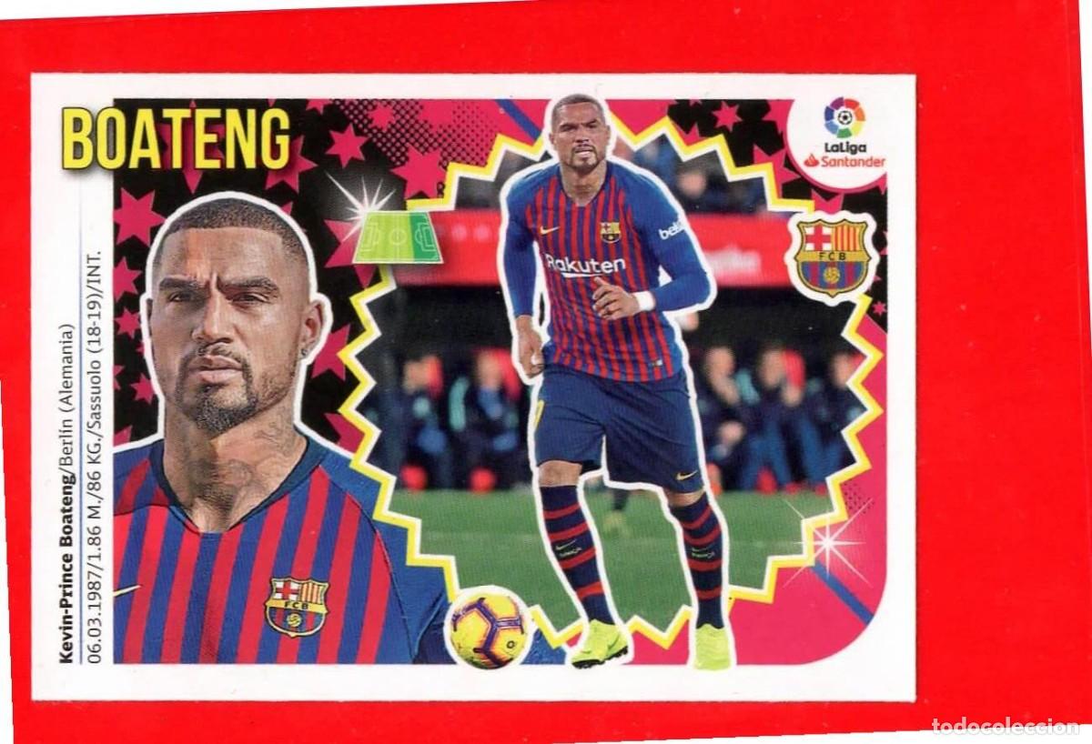 Figurine di Calcio: 6 Boateng - F.C. BARCELONA - MERCADO de INVIERNO - Liga Este 2018 2019 18 19