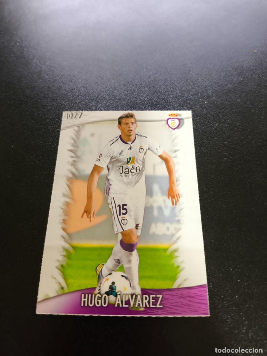 Figurine di Calcio: 1077 Hugo &Aacute;lvarez JAEN MUNDICROMO LIGA 2013 2014 13 14 PLATINUM NO PANINI ESTE